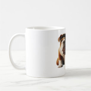 Caneca de Bulldog de Academia Engraçada – Xícara d