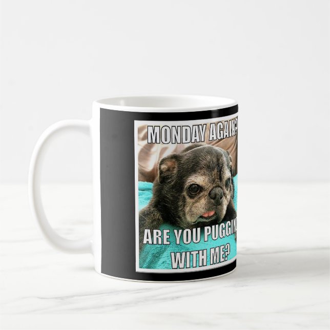 Caneca de Bumblesnot:  É você Puggin mim? (Esquerda)