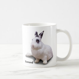 Caneca de BunnyLuv que caracteriza o diamante