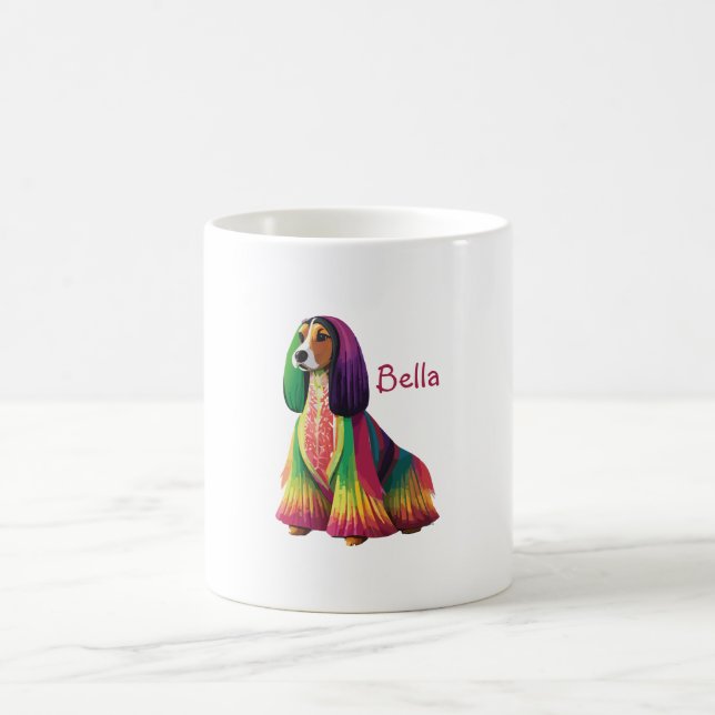 Caneca de Caça Afegã Personalizável (Centro)