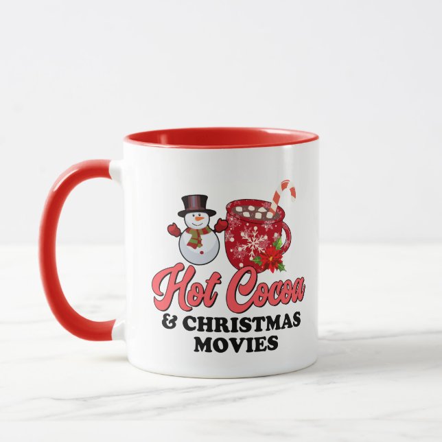 Caneca de Cacau de Natal, caneca de café de Natal (Esquerda)