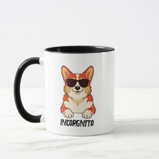 Caneca de cachorro Corgi engraçado Caneca de café