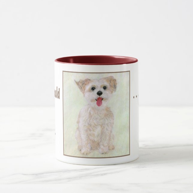 Caneca de Cachorro Sweet Morkie (Centro)