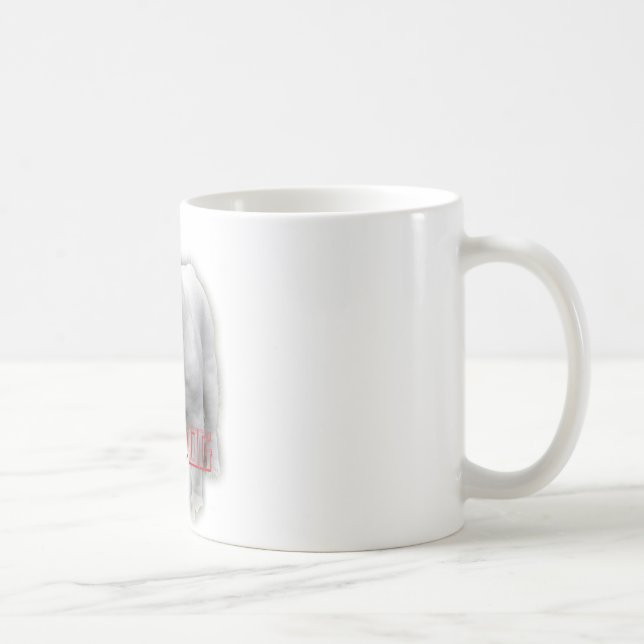 Caneca De Café ブルドッグ do buldogue (Direita)