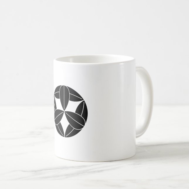 CANECA DE CAFÉ 九枚笹 (Frente Esquerda)