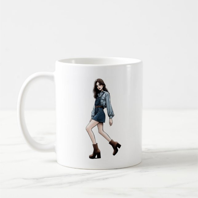 Caneca De Café 佐野 麗奈 (sano rena (Esquerda)