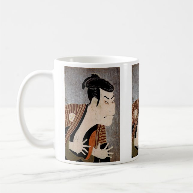 CANECA DE CAFÉ 写楽、大首絵 (Esquerda)