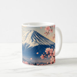 CANECA DE CAFÉ 富士山