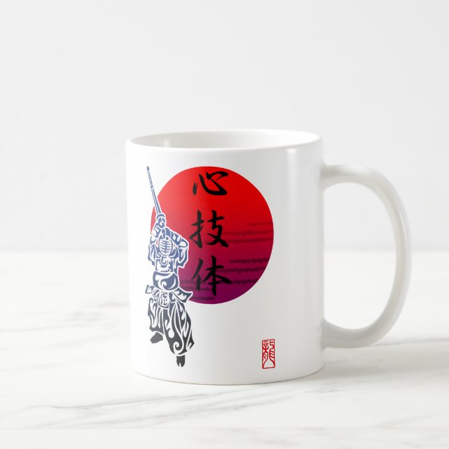 CANECA DE CAFÉ 心技体 (Direita)