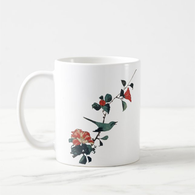 CANECA DE CAFÉ 椿と鶯 (Esquerda)