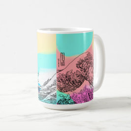 Caneca De Café 色_波_The Great Wave…color トートバッグ