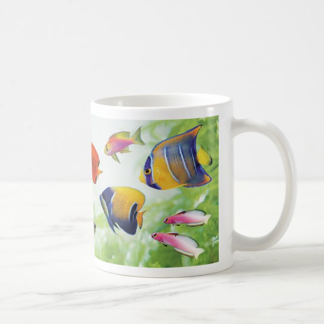 CANECA DE CAFÉ 華やかな海水魚 (Direita)