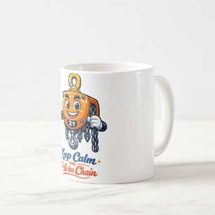 Caneca De Café 0528AC20A1 Talha de Corrente Que Faz o Trabalho