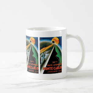 Caneca De Café 10ª Rallye Automobile de Monte Carlo