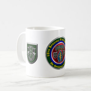 Caneca De Café 10º Grupo de Forças Especiais (Airborne)