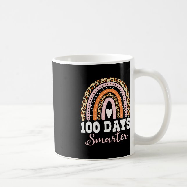 Caneca De Café 100º Dia De Professora Escolar 100 Dias Mais Intel (Direita)