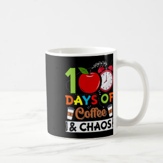 Caneca De Café 100º Professor De Costume Escolar 100 Dias De Café