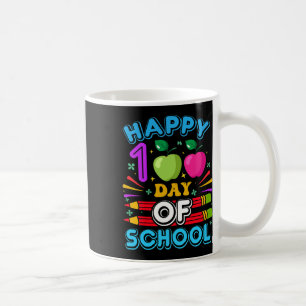 Caneca De Café 100.º Dia Da Escola 100 Dias De Professora Stu