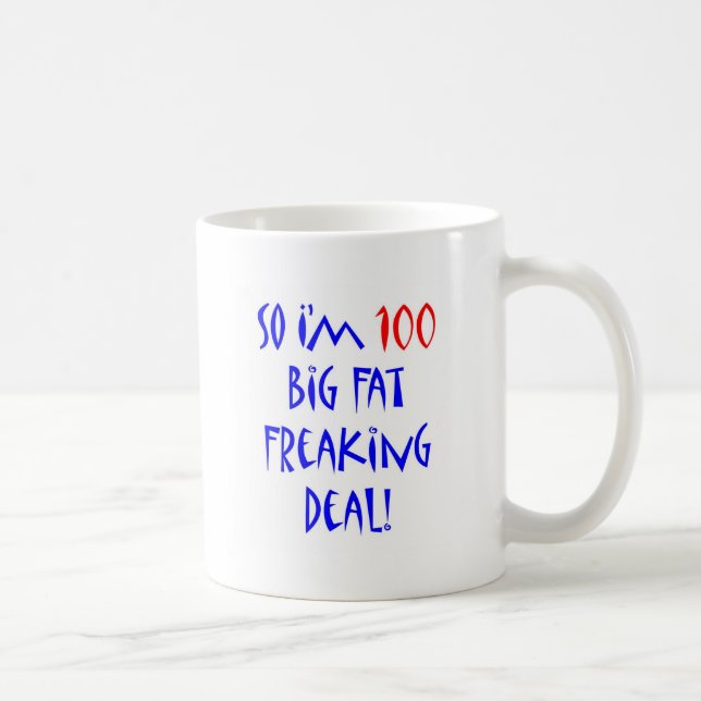 Caneca De Café 100 assim eu sou 100… (Direita)