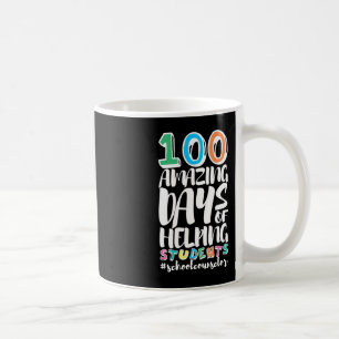 Caneca De Café 100 Dias De Conselheiro Escolar Para Estudantes