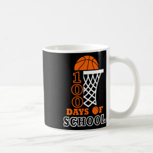 Caneca De Café 100 Dias De Crianças Escolares Bysketbyll 100º Dia