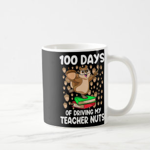 Caneca De Café 100 Dias De Dirigir Meus Loucos De Professores 100