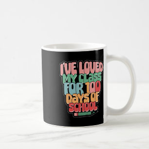 Caneca De Café 100 Dias De Escola Amavam O Meu Garoto De Professo