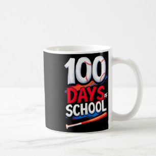 Caneca De Café 100 Dias De Escola Bysebyll Kids 