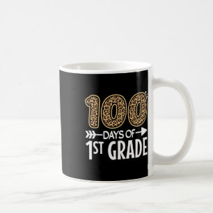 Caneca De Café 100 Dias De Estudante De Primeiro Grau 100. º Dia