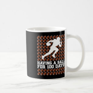 Caneca De Café 100 Dias De Futebol Escolar Com Bola 100 Dias
