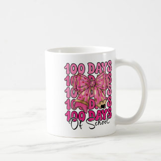 Caneca De Café 100 Dias De Meninas Escolares Coquetê Arco 100º Di