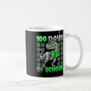 Caneca De Café 100 Dias De Meninos 100 Dias Mais Inteligentes