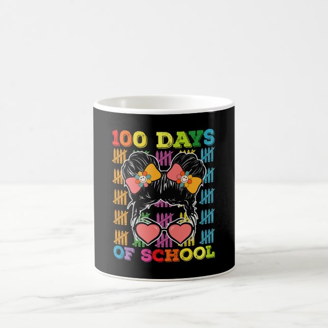 Caneca De Café 100 Dias De Professora De Arma Mensageira Da Escol (Centro)