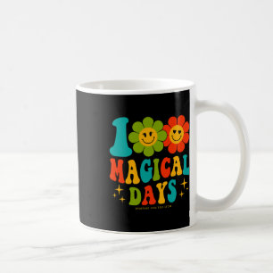 Caneca De Café 100 Dias De Professora Do Ensino 100 Dias Mágicos 