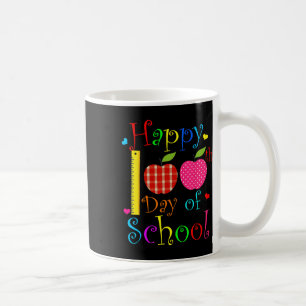 Caneca De Café 100 Dias De Professores Crianças Meninas Feliz
