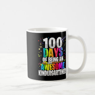 Caneca De Café 100 dias de ser um ótimo jardim de infância