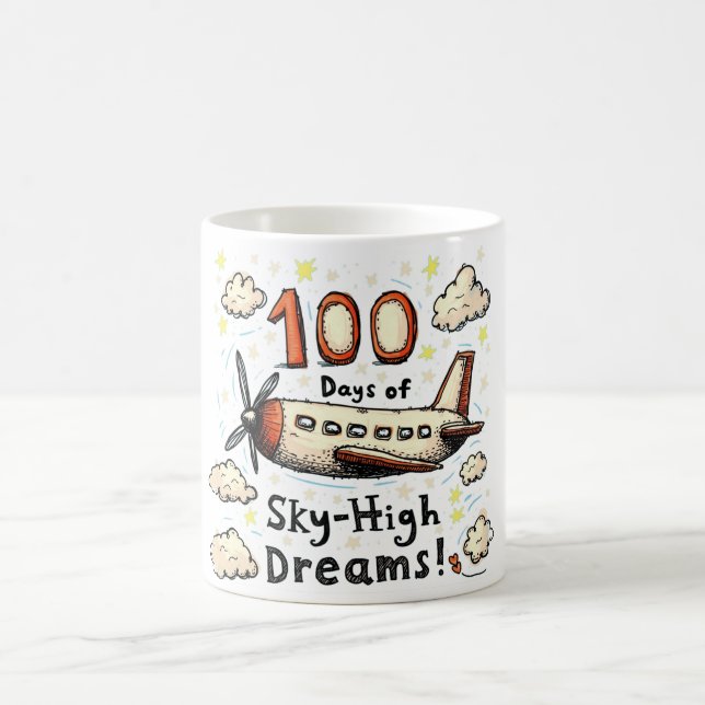 Caneca De Café 100 Dias de Sonhos Céu-Alto! (Centro)