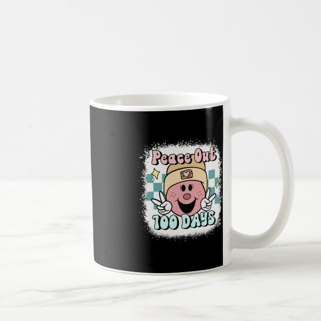 Caneca De Café 100 dias de sorriso escolar face a 1 (Direita)
