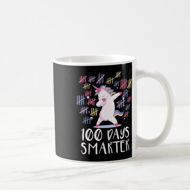 Caneca De Café 100 Dias De Unicórnio Escolar (Direita)