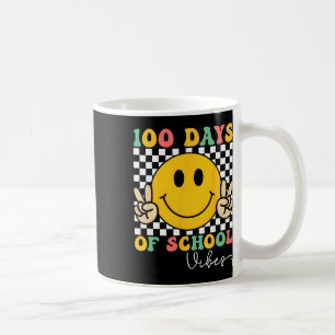 Caneca De Café 100 Dias De Vibrações Escolares Professor Crianças