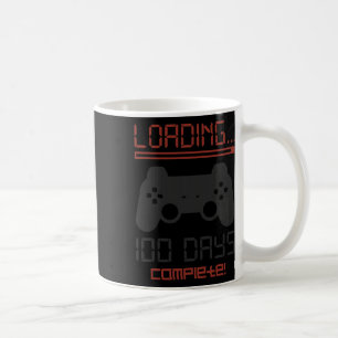Caneca De Café 100 Dias De Videos games De Jogadores Completos Da