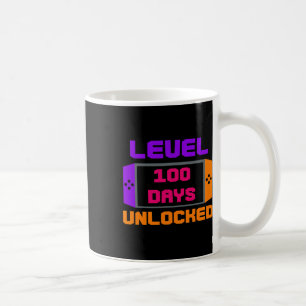 Caneca De Café 100 Dias Desbloqueados 100 Dias De Jogos Escolares