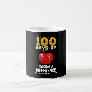 Caneca De Café 100 Dias Fazendo A Diferença Apple