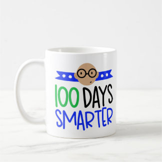 Caneca De Café 100 dias mais inteligente