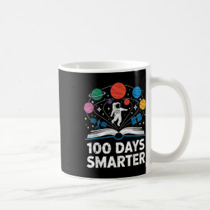 Caneca De Café 100 Dias Mais Inteligente Espaço Astronauta 100º D