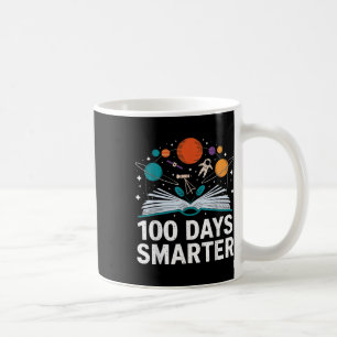 Caneca De Café 100 Dias Mais Inteligente Espaço Astronauta 100º D