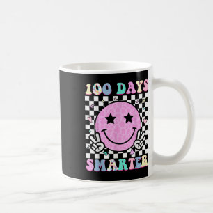 Caneca De Café 100 Dias Mais Inteligentes Feliz 100.º Dia Da Cult