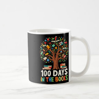 Caneca De Café 100 Dias Nos Livros Que Lem Professores 100 Dias