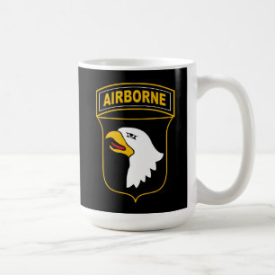 Caneca De Café 1011 Divisão de Transporte Aéreo de ruas Veteran