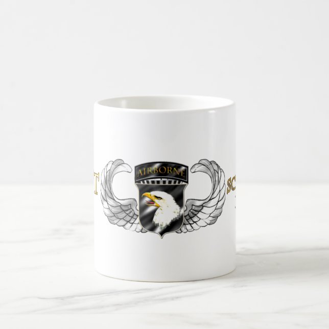 Caneca De Café 101st Divisão aerotransportada (Centro)